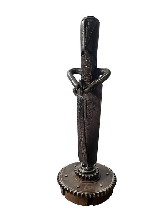 Found-Metal Sculpture by József Szabó, Trash Works Industrial