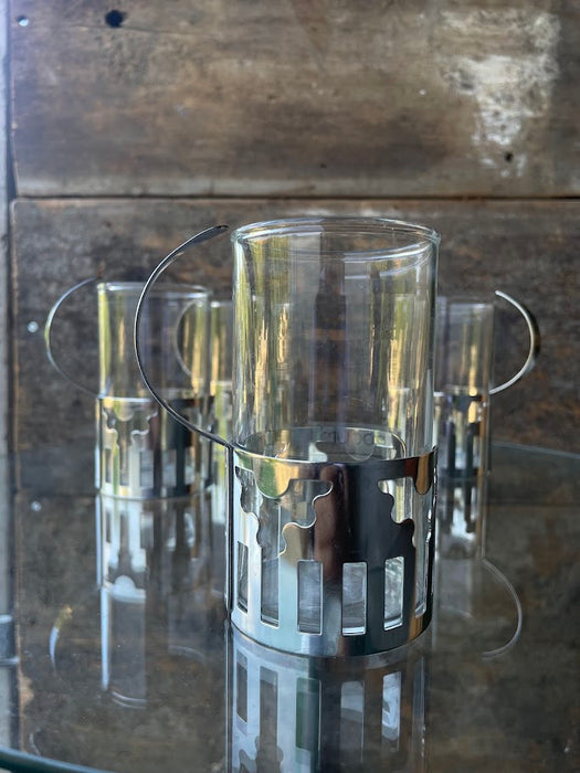 Glass Cups Designed by George Sowden