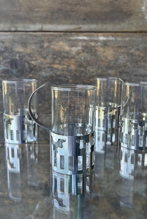 Glass Cups Designed by George Sowden