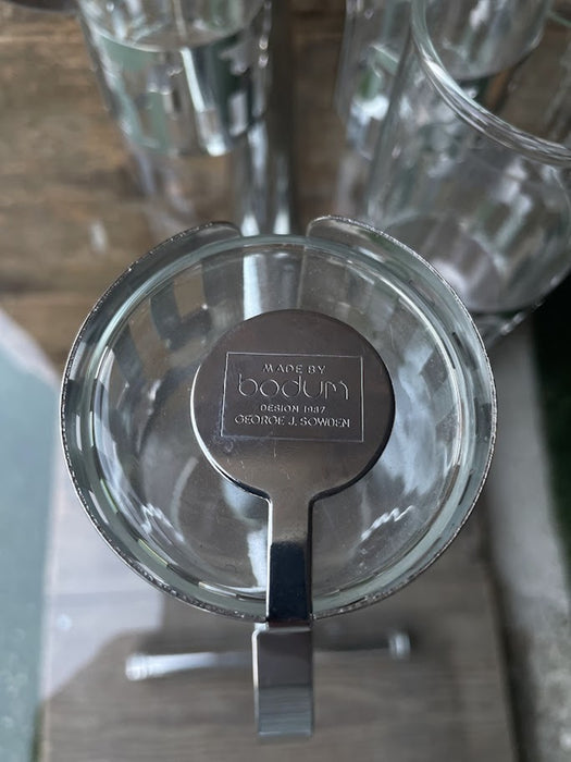Glass Cups Designed by George Sowden
