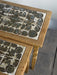 Henning Kjærnulf Set of Three Oak Nesting Tables for EG Kvalitets, Denmark 1960s