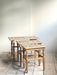 Henning Kjærnulf Set of Three Oak Nesting Tables for EG Kvalitets, Denmark 1960s