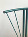 LaPalma Folding Chairs  Metal  Woven Cord Italy 1970s