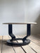 Postmodern Marmorino Coffee Table Swedish Circa 1980s