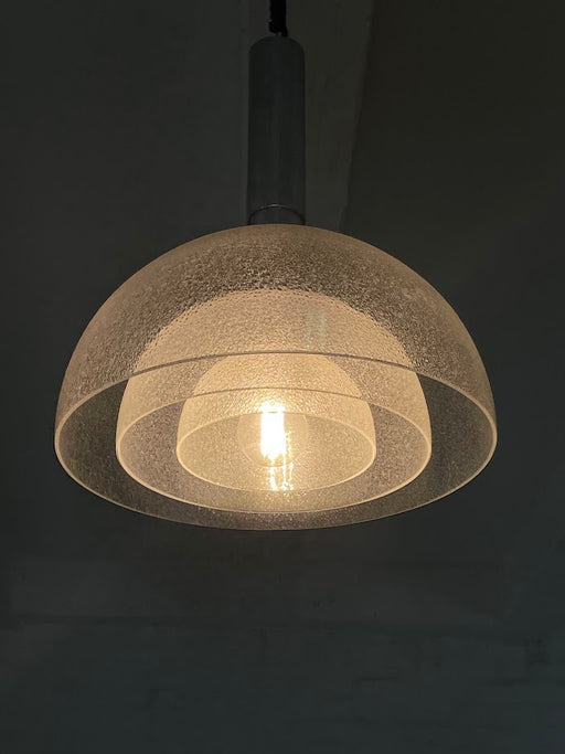 Glass Pendant Lamp by Carlo Nason for Mazzega