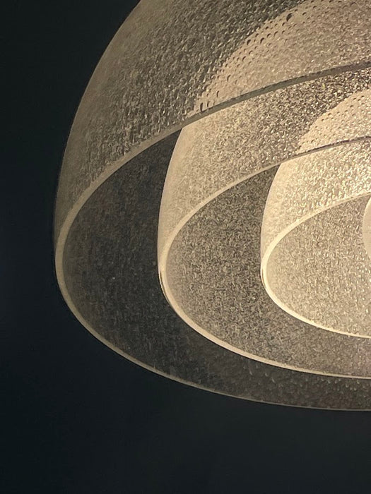 Glass Pendant Lamp by Carlo Nason for Mazzega