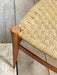 Pair of Mid-Century Woven-Seat Dining Chairs by G.B. Marangoni, Italy 1950s