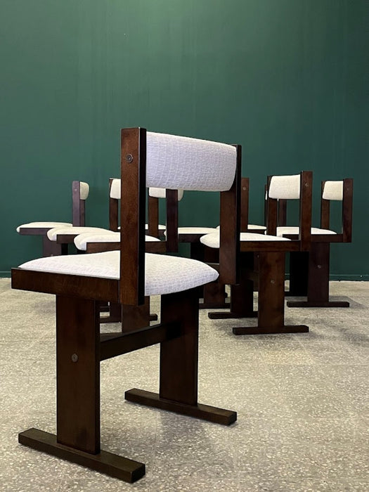  Dining Chairs by Poul H. Poulsen for Gangso Mobler 