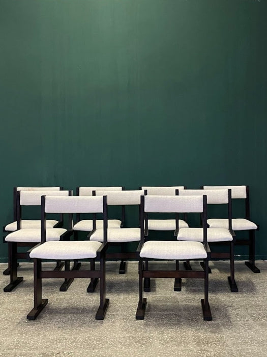  Dining Chairs by Poul H. Poulsen for Gangso Mobler 