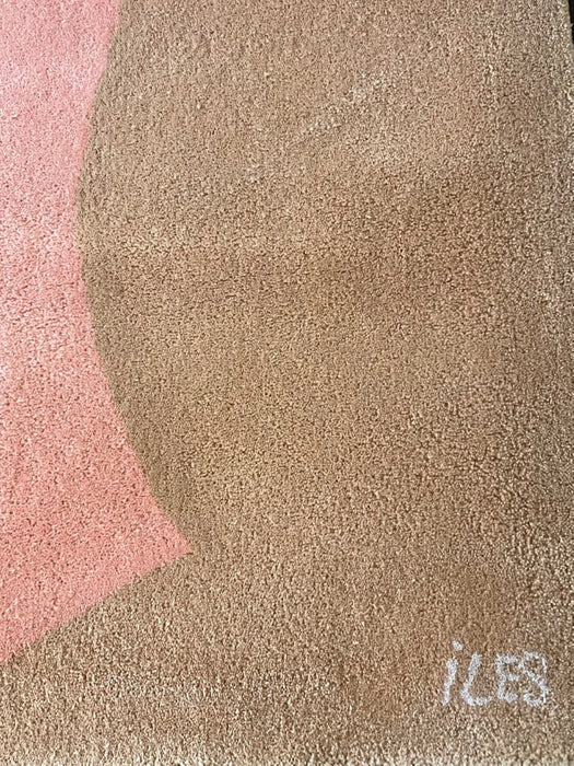 France Tisca Abstract Hand-Tufted Wool Rug