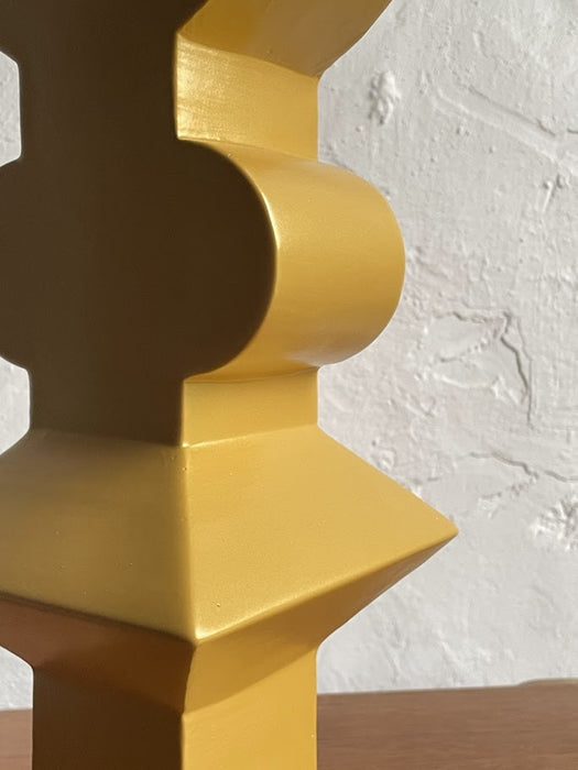 Memphis Style Ceramic Vase by Florio Keramia 