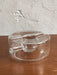 Peill & Putzler Glass Candle Holder Germany