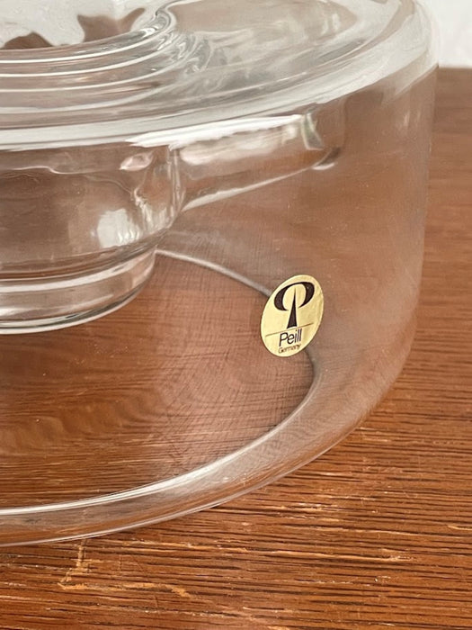 Peill & Putzler Glass Candle Holder Germany