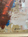 Abstract Oil Painting on Fiberboard by Lars Bertle