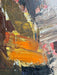 Abstract Oil Painting on Fiberboard by Lars Bertle