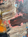 Abstract Oil Painting on Fiberboard by Lars Bertle
