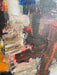 Abstract Oil Painting on Fiberboard by Lars Bertle