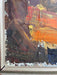 Abstract Oil Painting on Fiberboard by Lars Bertle