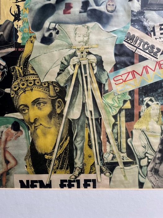 Media Collage Hungary 1970s wall picture