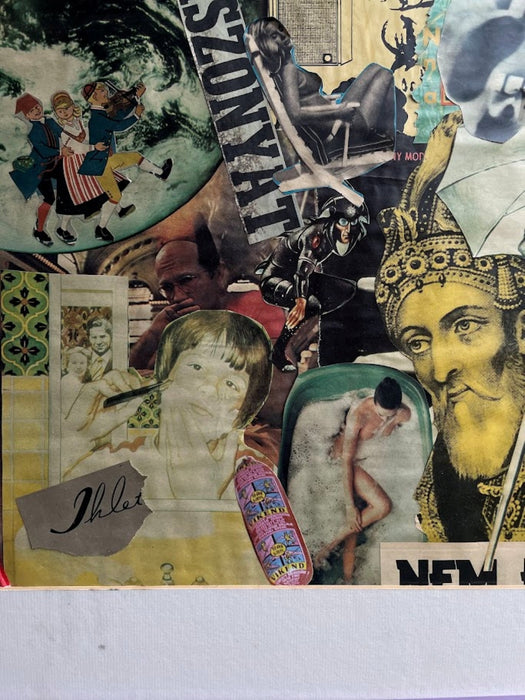 Media Collage Hungary 1970s wall picture