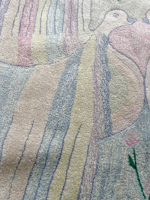 Tisca "Cristina" Wool Rug by Van Belkom, Kinderdesign Collection, 1980s