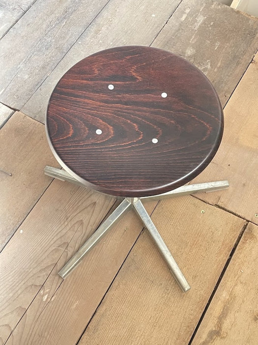 Pair of Vintage Embru Adjustable Atelier Stools, Switzerland, 1960s–1970s