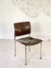 Kusch + Co Plywood and Chrome Stacking Chairs, Germany, 1970s