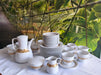 Tapio Wirkkala for Rosenthal Studio-Line “Modulation” Porcelain Coffee and Dessert Service, Germany 1970s., 39 Pieces