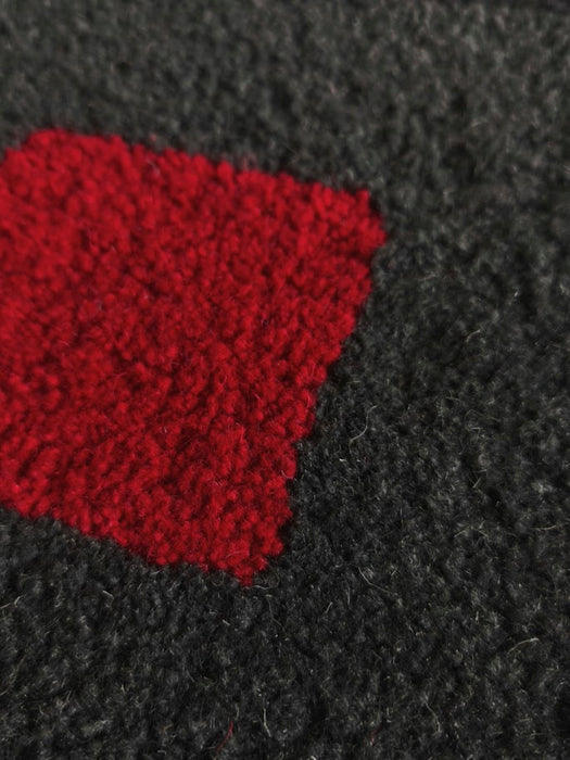 Guy de Lussigny Geometric Abstract Rug / Tapestry for Tisca France