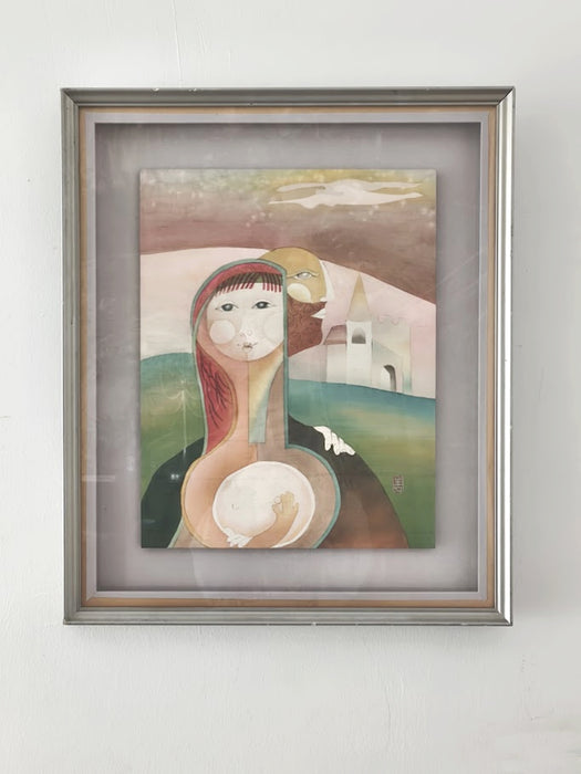 Tano Zenyu Framed Japanese Painting