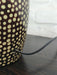 Chulucanas Handcrafted Ceramic Table Lamp, Peru, Dated 2005
