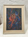 Sz. Kovács Géza “Shaman Dance II” Framed Pastel Painting, Hungary 2001