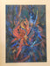 Sz. Kovács Géza “Shaman Dance II” Framed Pastel Painting, Hungary 2001