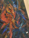 Sz. Kovács Géza “Shaman Dance II” Framed Pastel Painting, Hungary 2001