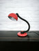 Klaus Hempel V3925/01 Red Desk Lamp for Hustadt Leuchten, Germany 1970s