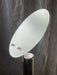 Adjustable Frosted Glass Disc Table Lamp, France 1990s
