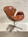 Museum-Quality Early Arne Jacobsen Swan Chair, Fritz Hansen