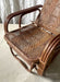 Mid-Century Adjustable Rattan Lounge Chair with Retractable Footrest, Japan