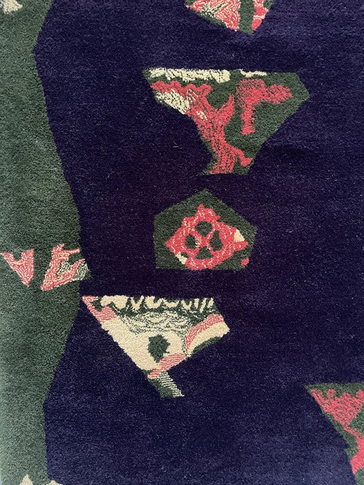 Vezeley Artistic Hand Tufted Rug by Tisca Switzerland 1990s
