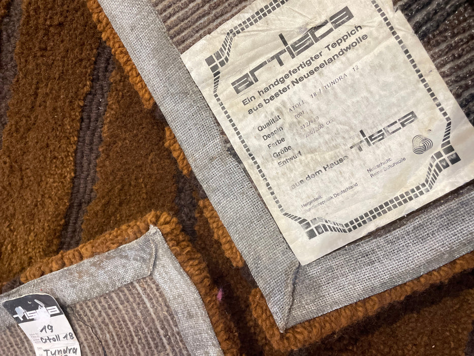 Artisca Hand-Tufted Wool Rug, 1970s–1980s Germany