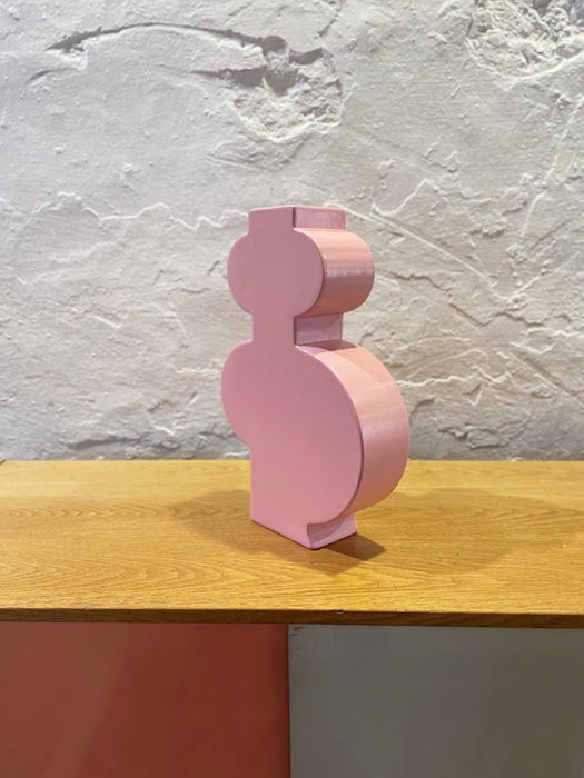 Memphis Style Ceramic Vase "Lola" by Florio Keramia 1990s