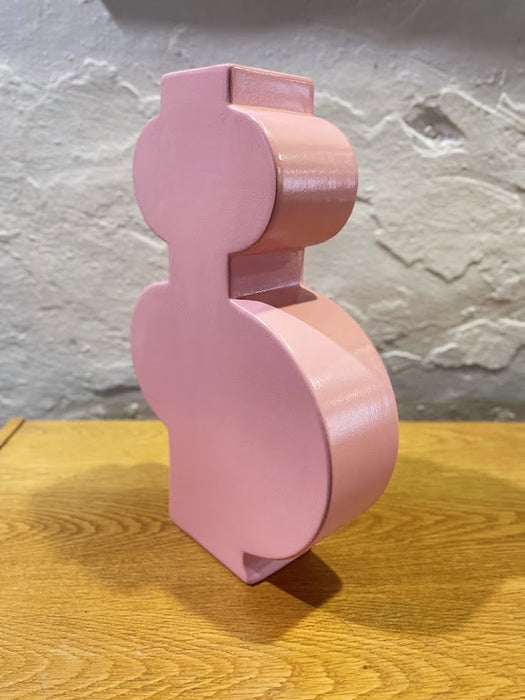 Memphis Style Ceramic Vase "Lola" by Florio Keramia 1990s