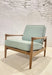 Scandinavian Oak Lounge "Kolding" Armchair by Erik Worts for IKEA