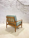 Scandinavian Oak Lounge "Kolding" Armchair by Erik Worts for IKEA