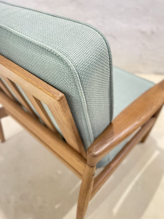 Scandinavian Oak Lounge "Kolding" Armchair by Erik Worts for IKEA