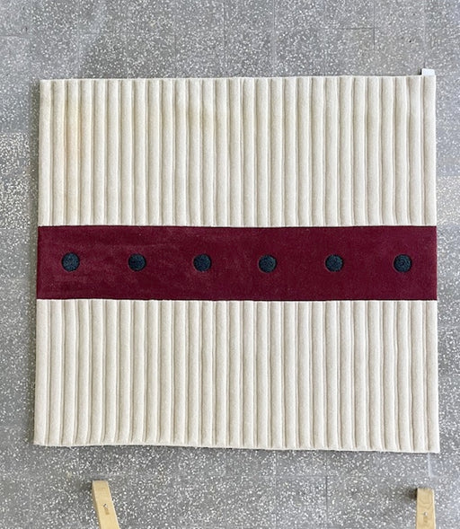 Tisca Meda Hand-Tufted Wool Rug 1980s France