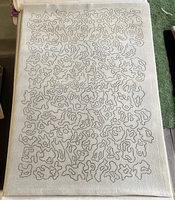 Artisca "Vermont" Hand-Tufted Wool Rug, France 1970s-1980s, 170 × 240 cm