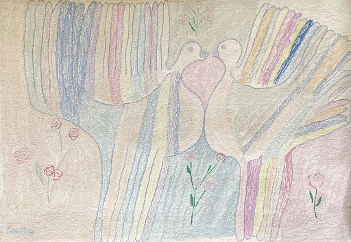 Tisca "Cristina" Wool Rug by Van Belkom, Kinderdesign Collection, 1980s