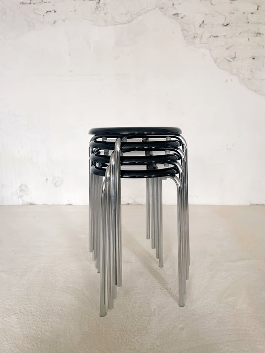 Vintage Industrial Stool by BIGLA, Germany, 1970s–1980s
