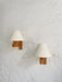 Scandinavian Modern Pine Wood Wall Sconce